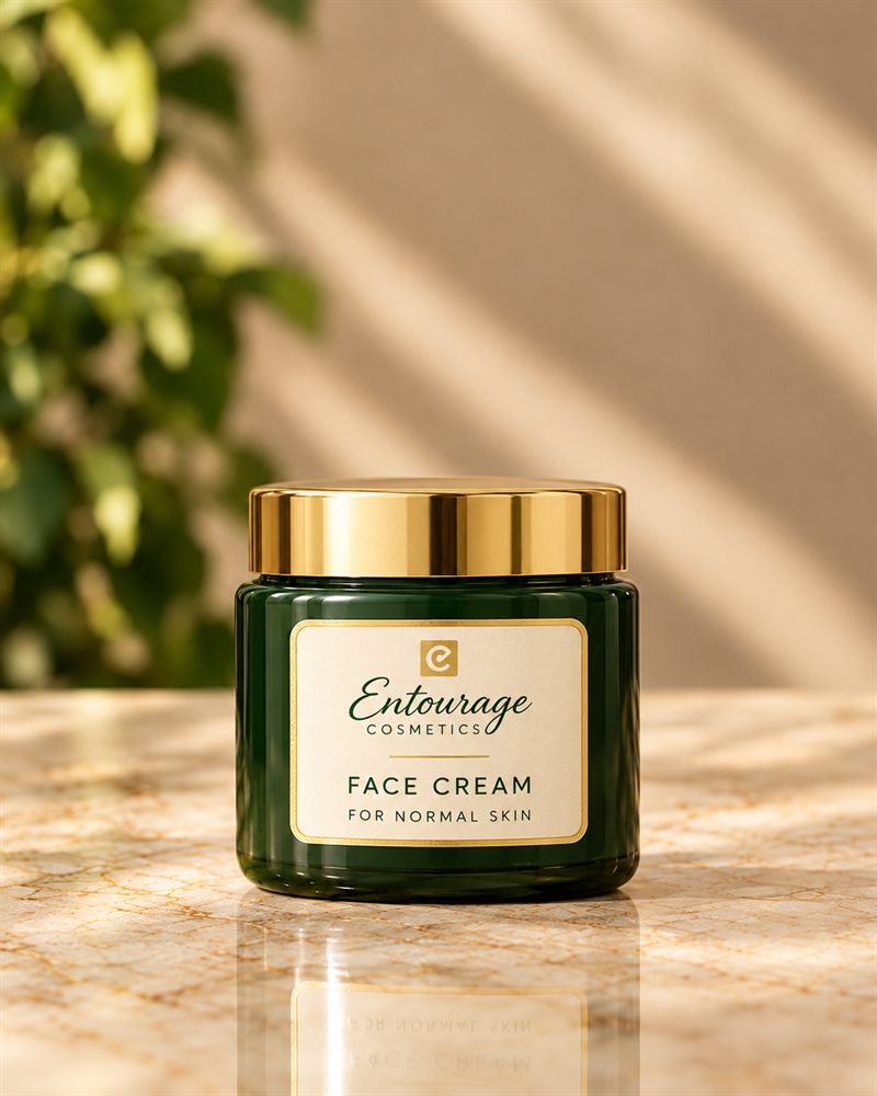 Entourage Cosmetics Face Cream for Normal Skin jar.
