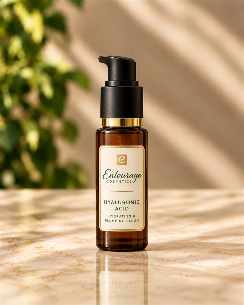 Entourage Cosmetics Hyaluronic Serum bottle.